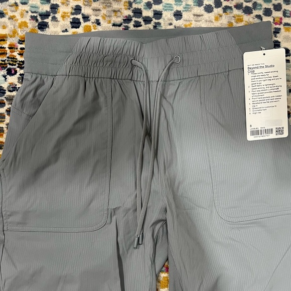 NEW Lululemon Beyond the Studio Crops - Picture 2 of 5